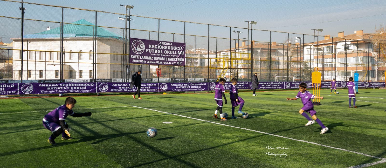 Batıkent Çocuk Futbol Kursu Öğrencileri